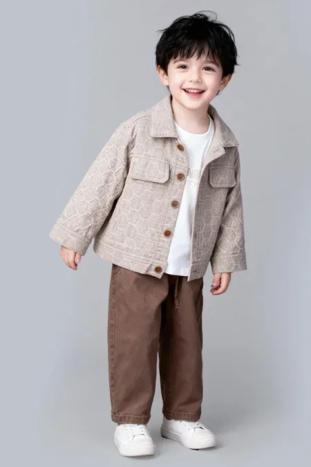 طقم ولادي مكون من ٣ قطع للأعمار ٣-٦ سنوات