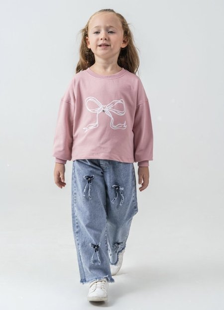 طقم بناتي ربيعي للأعمار ٢-٥ سنوات