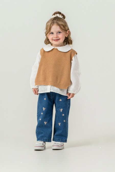 طقم بيبي مكون من ٣ قطع لعمر ٦-٢٤ شهر