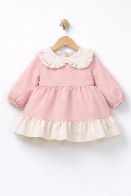 فستان بيبي للأعمار ٦-٢٤ شهر