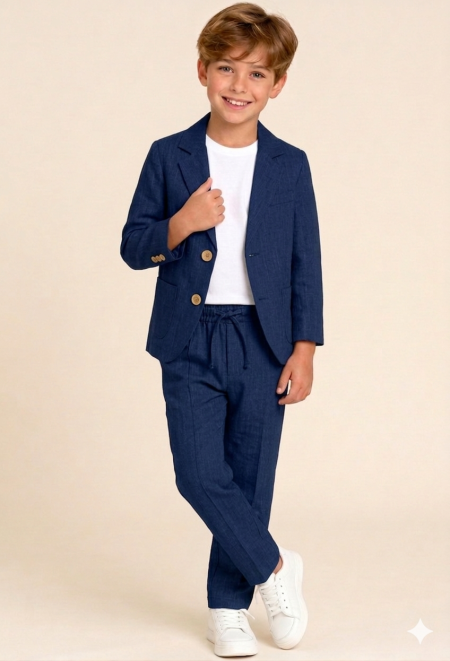 بدلة ولادي بتصميم "سبور" مريح - مناسبة للحفلات والأعياد