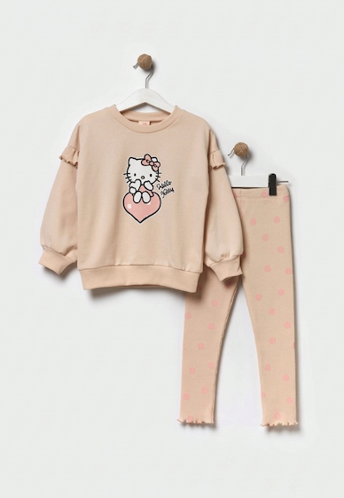 تريننج ربيعي قطن Hello Kitty للأعمار ٢-٦ سنوات