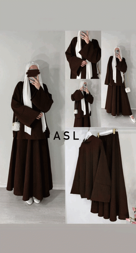 طقم شتوي لون ني