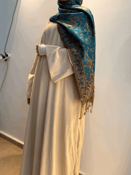 عبايه شتويه ادين واسعه