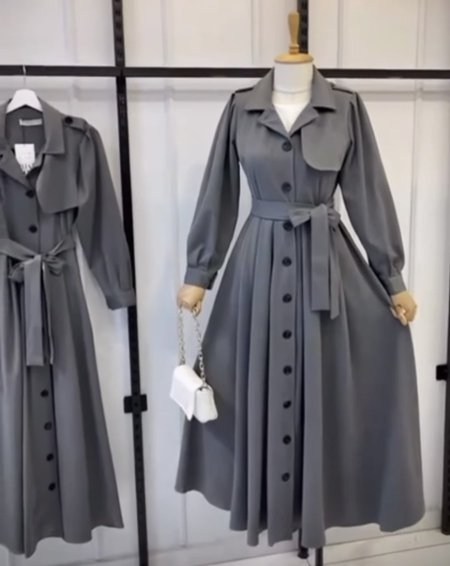 فستان كلوش شتوي