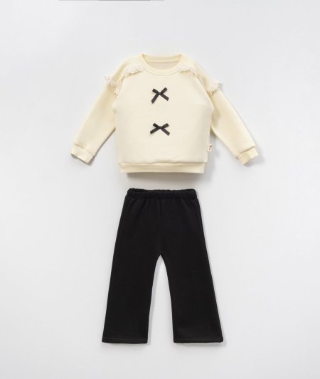 طقم بناتي شتوي للأعمار ٢-٦ سنوات